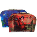 Handmade Decorative Custom Cardboard Paper Suitcase Kid Gift Suitcase